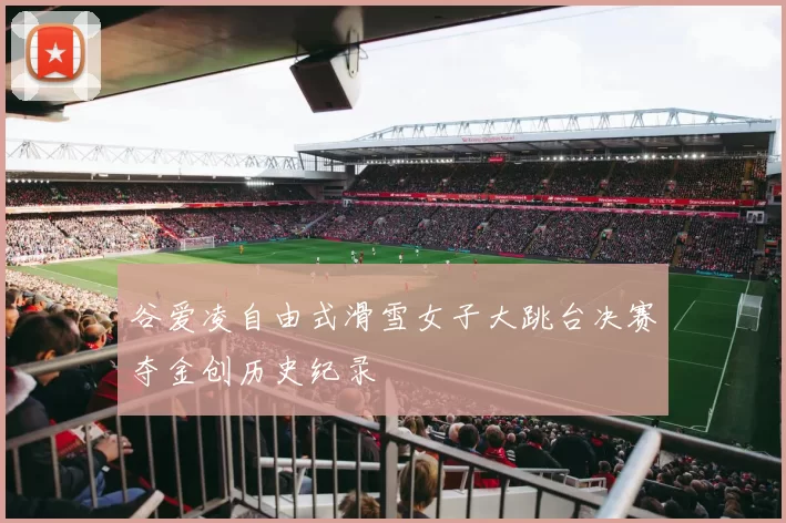 谷爱凌自由式滑雪女子大跳台决赛夺金创历史纪录